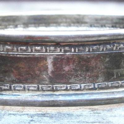 English Sterling Silver Napkin Ring