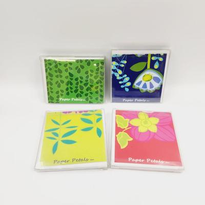 NEW PAPER PETALS CARD SETS (6 cards per pk)
