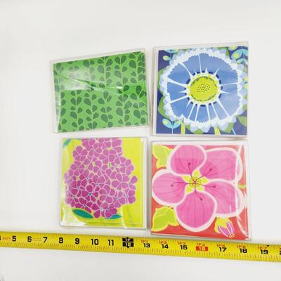 NEW PAPER PETALS CARD SETS (6 cards per pk)
