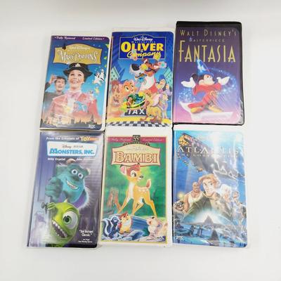DISNEY VHS BUNDLE