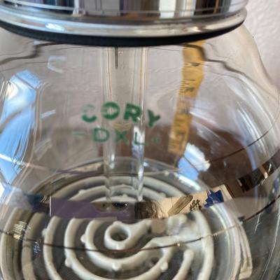 Corey DXL coffee pot with electric heating dish