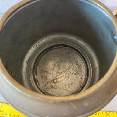 Vintage metal coffee pot