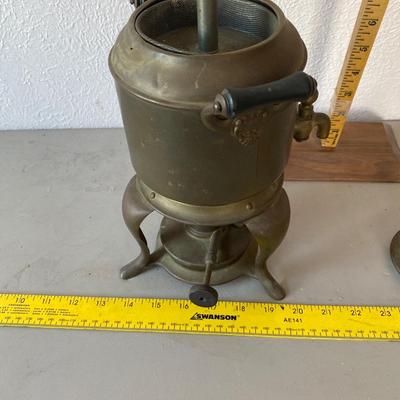 Vintage metal coffee pot