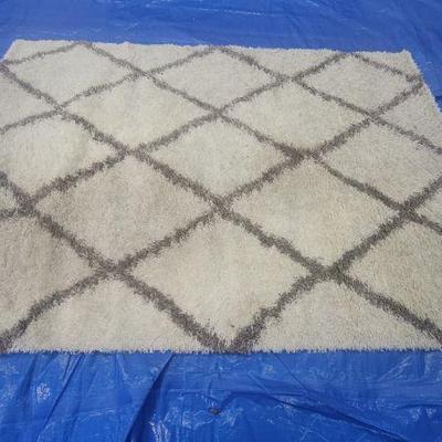 Rug 10
5 x 8 Moroccan (traffic dirt will wash out with cleaning ) priced accordingly $50