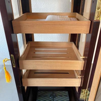 Cigar humidor case