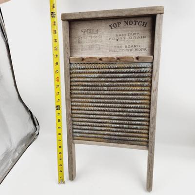 ANTIQUE NATIONAL WASHBOARD 801