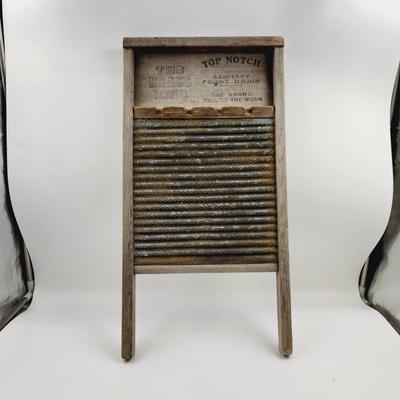 ANTIQUE NATIONAL WASHBOARD 801