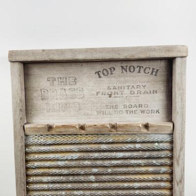 ANTIQUE NATIONAL WASHBOARD 801