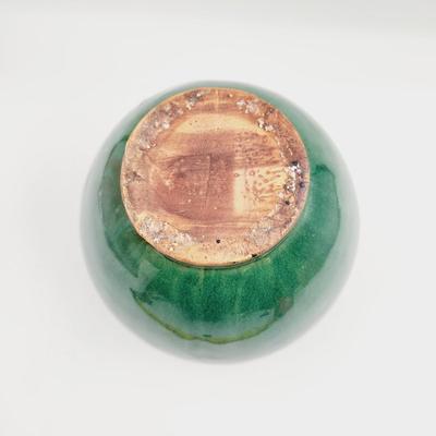 FANTASTIC DECORATIVE GREEN VASE