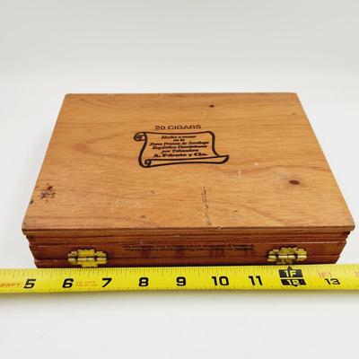 MONTESINO WOODEN CIGAR BOX