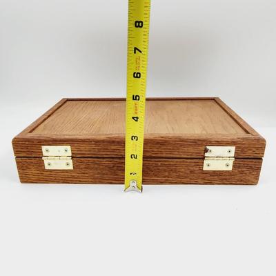 TABLE TOP WOODEN DISPLAY CABINET