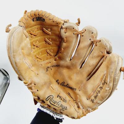 RAWLING PG38 LEATHER BASEBALL GLOVE