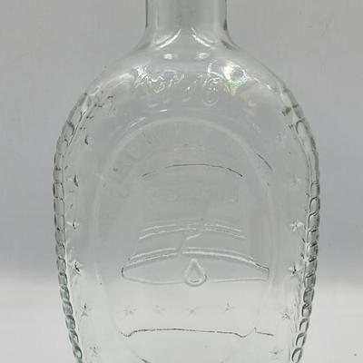 Vintage Log Cabin Syrup "Liberty" Bottle