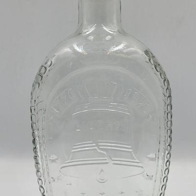 Vintage Log Cabin Syrup "Liberty" Bottle