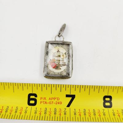 JEWEL KADE CHARM "WITH BRAVE WINGS SHE FLIES"