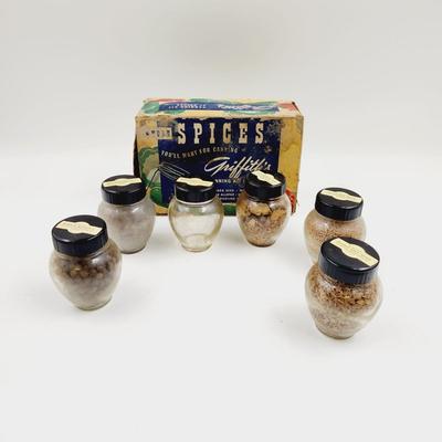 VINTAGE ORIGINAL SPICES CONTAINER