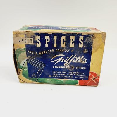 VINTAGE ORIGINAL SPICES CONTAINER