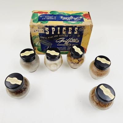 VINTAGE ORIGINAL SPICES CONTAINER