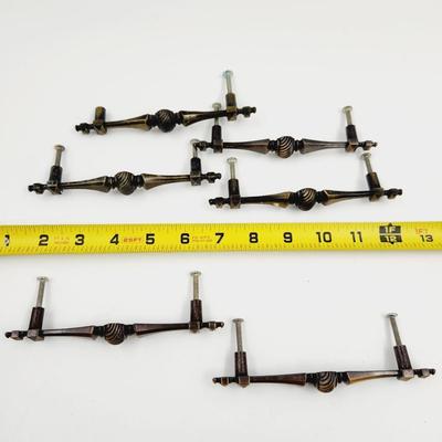VINTAGE METAL CABINET DRESSER HANDLES #1