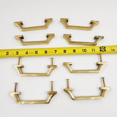 VINTAGE GOLD METAL CABINET / DRESSER PULLS