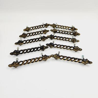 FANTASTIC ANTIQUE METAL CABINET / DRESSER PULLS