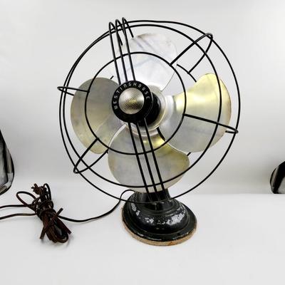 VINTAGE WESTINGHOUSE METAL FAN
