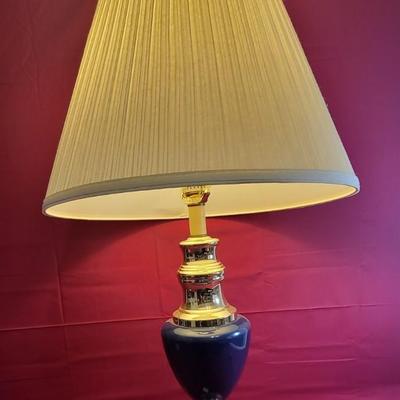 Modern Blue Table Lamp