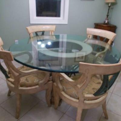 Henredon Dining Table and Chairs