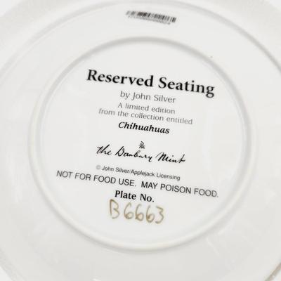 THE DANBURY MINT - CHIHUAHUA #B6663 COLLECTABLE PLATE
