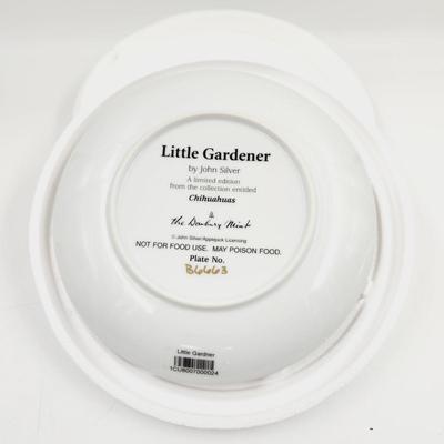 THE DANBURY MINT - CHIHUAHUA - "LITTLE GARDNER" COLLECTABLE PLATE