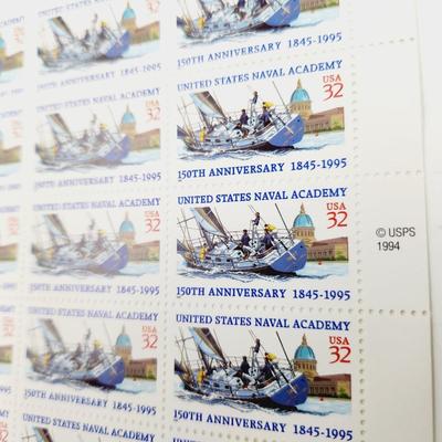 USPS STAMPS 1994 UNITED STATES NAVAL ACADEMY .32 CENTS