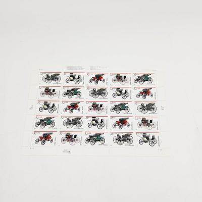 USPS LIMITED EDITION STAMPS ANTIQUE AUTOS .32 CENTS