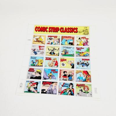 USPS STAMP COLLECTABLE COMIC BOOK STRIP CLASSICS .32 CENTS