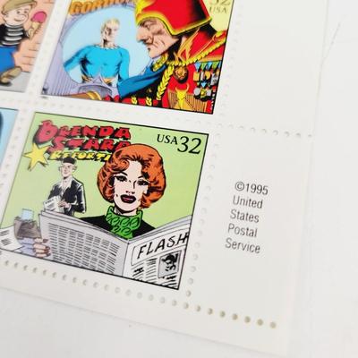 USPS STAMP COLLECTABLE COMIC BOOK STRIP CLASSICS .32 CENTS