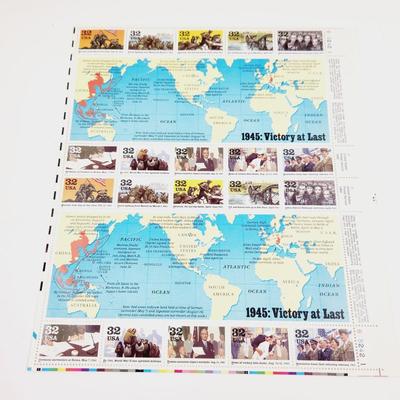 USPS STAMP COLLECTABLE (1994) 1945 VICTORY AT LAST .32 CENTS