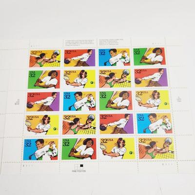 3 SHEETS - USPS STAMP COLLECTABLE RECREATIONAL SPORTS .32 CENTS