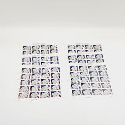 6 SHEETS USPS STAMP COLLECTABLE POW & MIA .32 CENTS