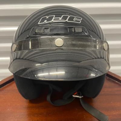 HGC  men’s black motorcycle helmet