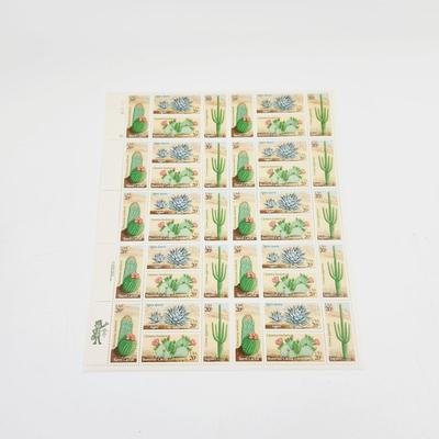 USPS STAMP COLLECTABLE CACTUS .20 CENTS
