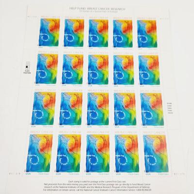 USPS STAMP COLLECTABLE BREAST CANCER FIRST CLASS