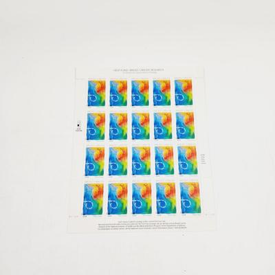 USPS STAMP COLLECTABLE BREAST CANCER FIRST CLASS