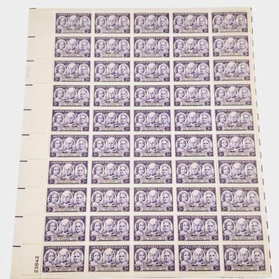 USPS STAMP COLLECTABLE 1948 100 YRS OF WOMENS PROGRESS 1848 - 1948 .03 CENTS