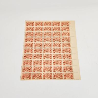 USPS STAMP COLLECTABLE - 1948 OREGON TERRITORIAL CENTENNIAL  .03 cents