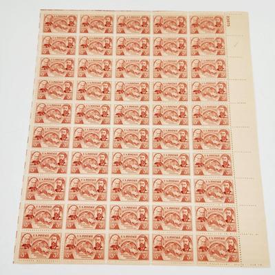 USPS STAMP COLLECTABLE - 1948 OREGON TERRITORIAL CENTENNIAL  .03 cents