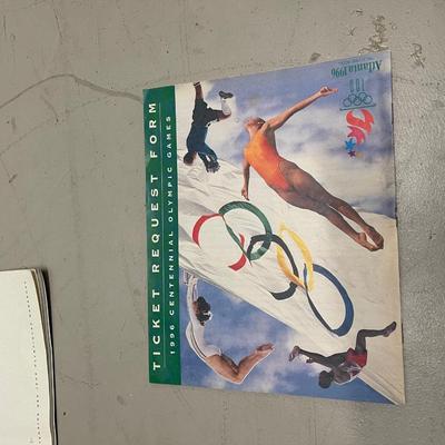 Centennial Olympic Games  Atlanta 1996 memorabilia: ticket, program , etc