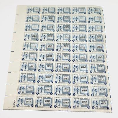 USPS STAMP COLLECTABLE SALUTING YOUNG AMERICA .03 CENTS