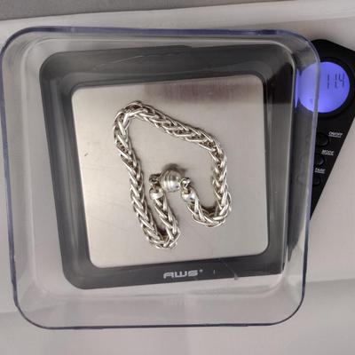 UltraFine Silver Necklace and Bracelet set
