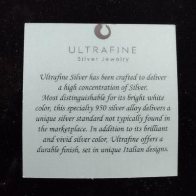 UltraFine Silver Necklace and Bracelet set