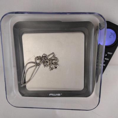 2 Sterling Necklaces