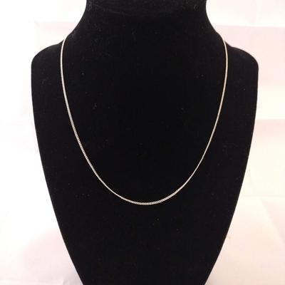 2 Sterling Necklaces
